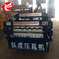 Steel roofing panel double layer roll forming machine